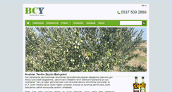 Desktop Screenshot of bcy-zeytincilik.com